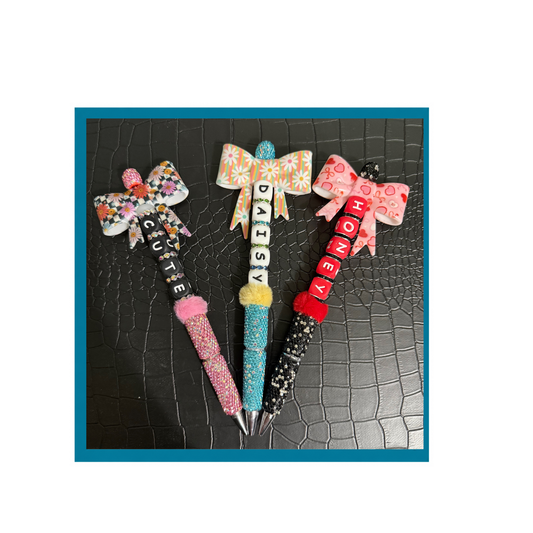 Bow with name/ CUSTOMIZABLE