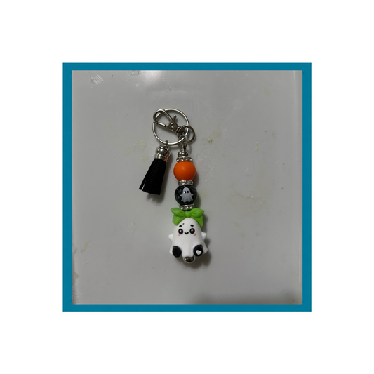 Halloween Ghost Keychain