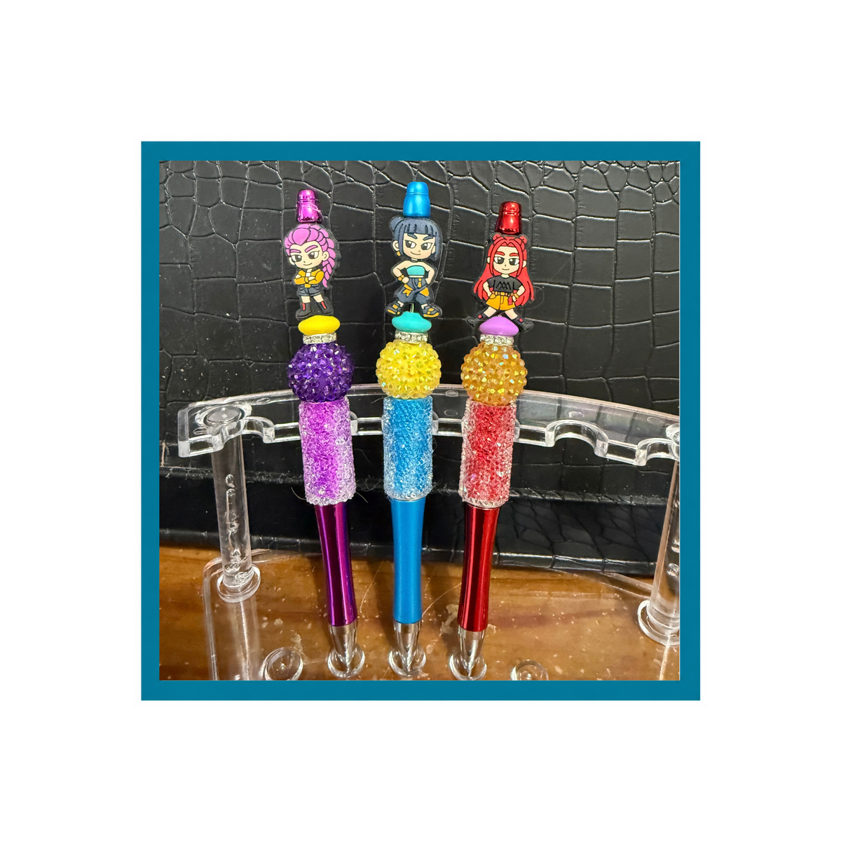 Demon Hunteress Beaded Pen