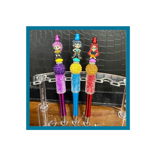 Demon Hunteress Beaded Pen