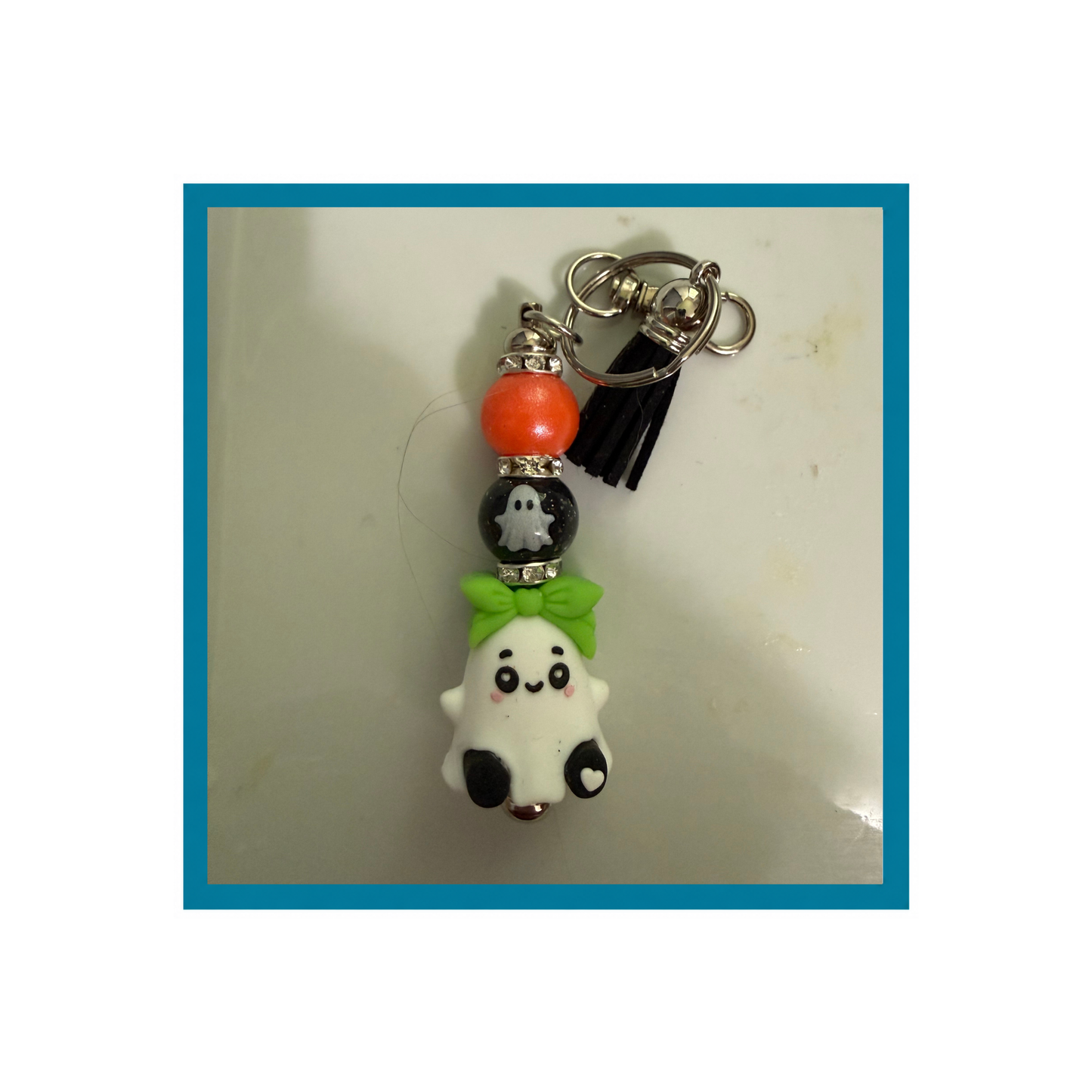 Halloween Ghost Keychain