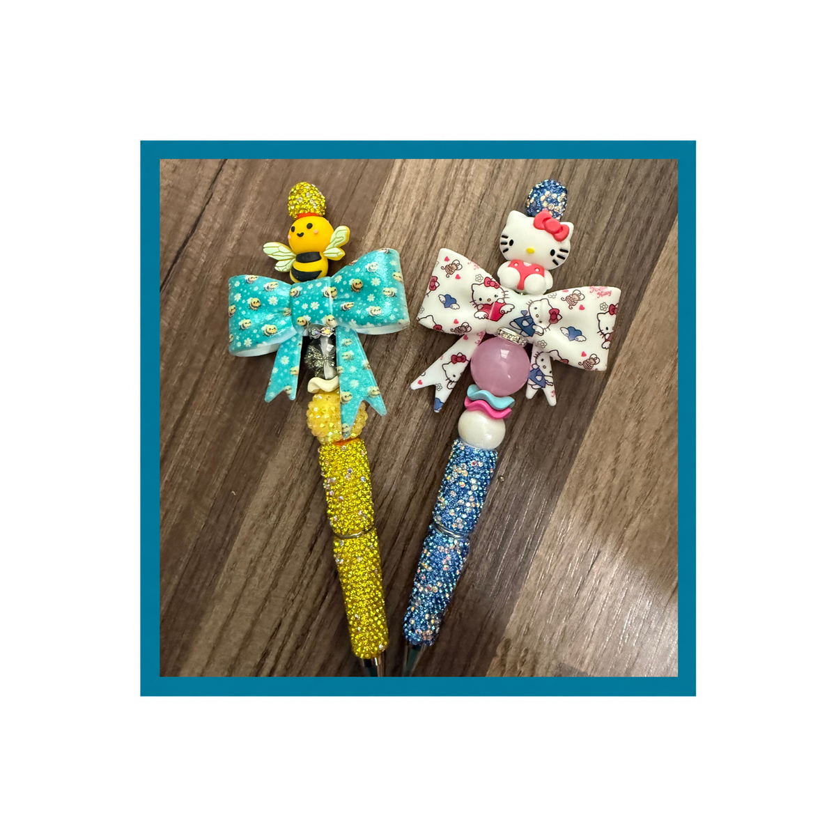 Bow with Hello Kitty and Bumble