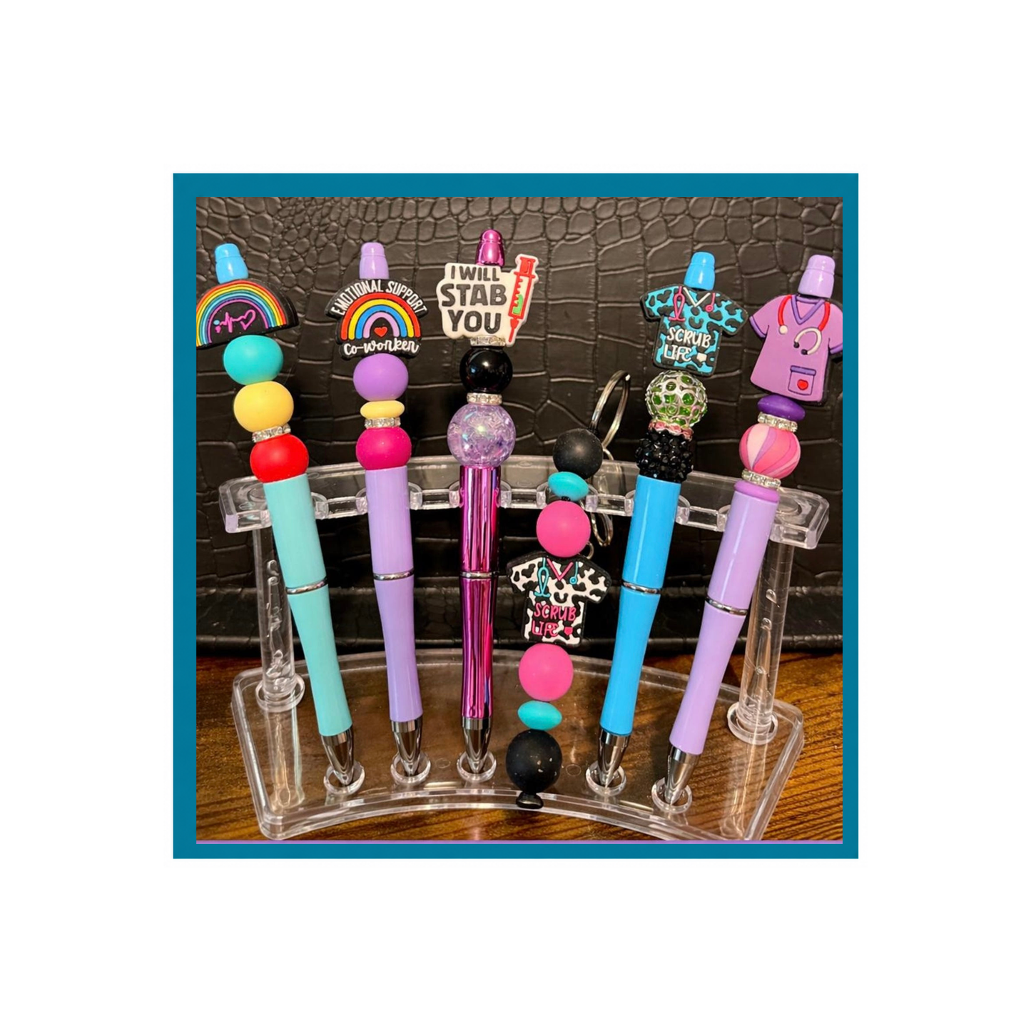 Nurse Life Beaded Pens