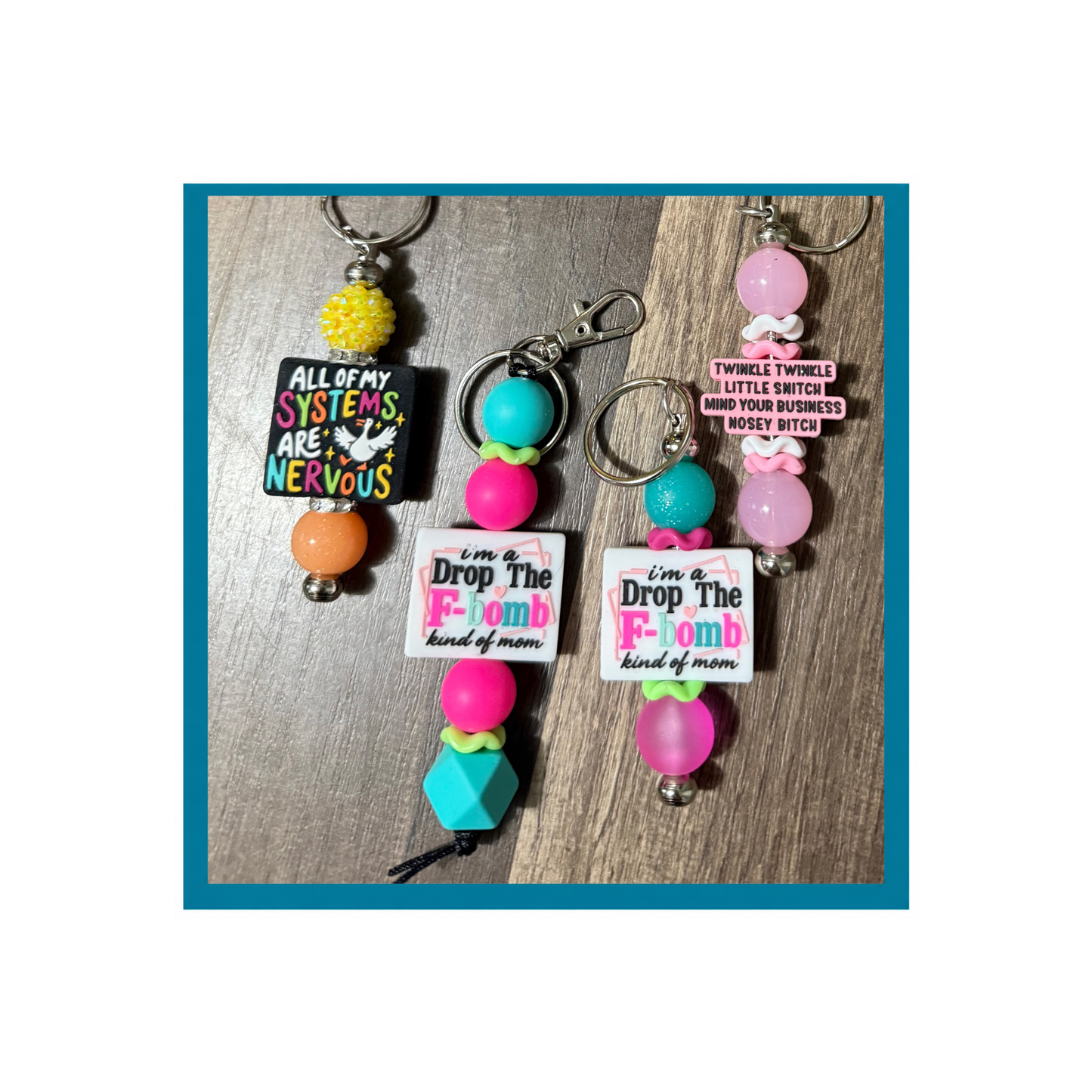 Sarcasm Keychains