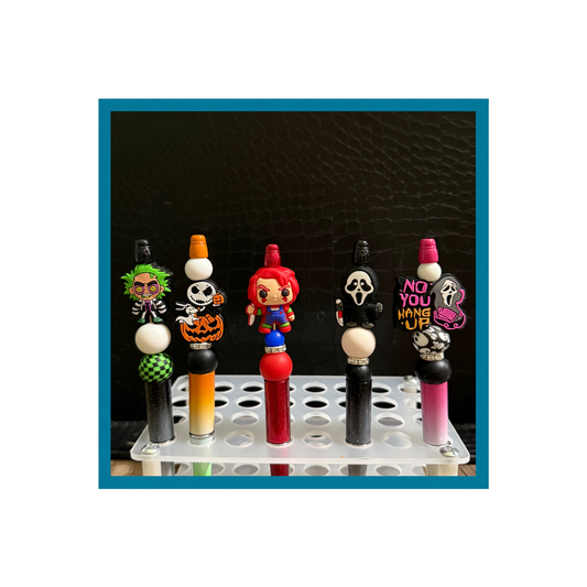 Horror Character Beaded Pens | Halloween Handmade Beaded Pens